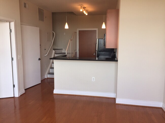 Kitchen showing stairs to 2nd level - 2120 Vermont Ave NW