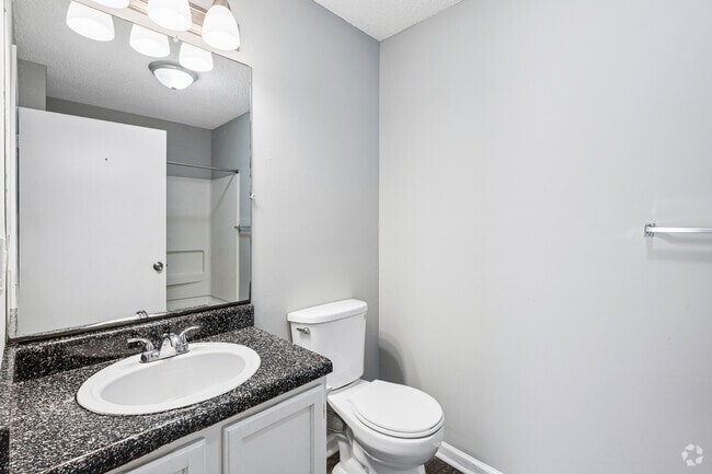 2BR, 2BA - 1,070SF Primary Bathroom - Brook Hill Village Apartments