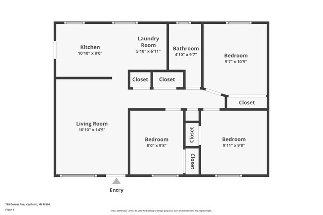Building Photo - 3 Bedroom/1 Bath Ranch in Ypsilanti