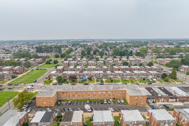 Aerial - Tyson Arms Apartments