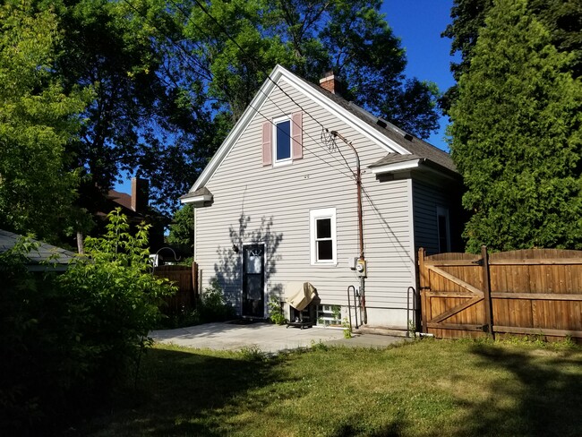 Private Fenced-in Backyard with concrete patio - 3285 N Cramer St