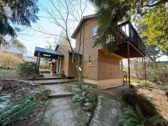 Photo - Vintage Urban Farmhouse 3 Bd 1 Bath home! Large bonus room & Balcony!  Surrounded by trees on lar...