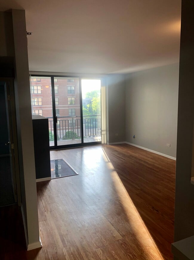 Large living space. Open kitchen - 55 W Delaware Pl