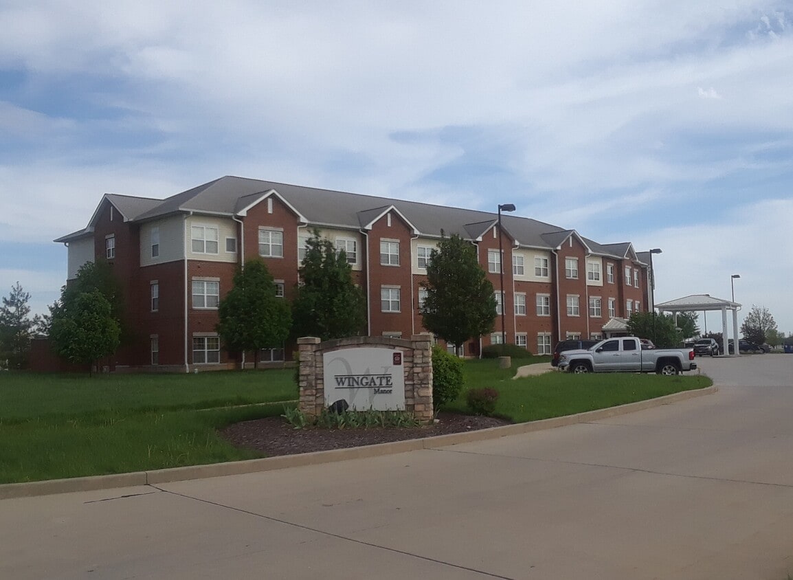 Wingate Manor Senior Living viewed from the northwest - Gundaker Wingate Manor