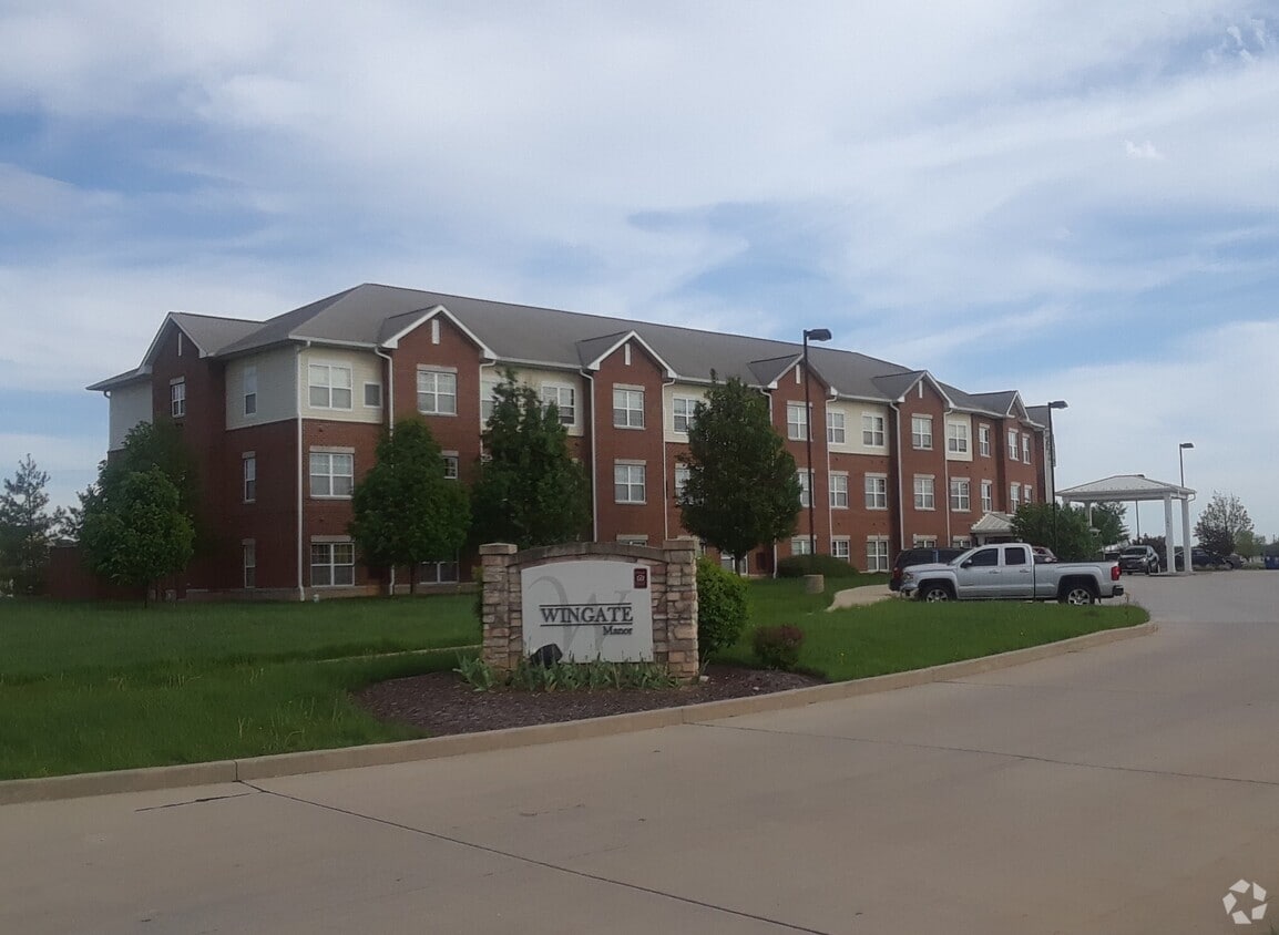 Wingate Manor Senior Living viewed from the northwest - Gundaker Wingate Manor