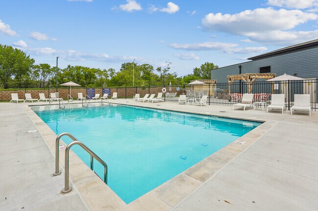 Terraza de la piscina - Capriana