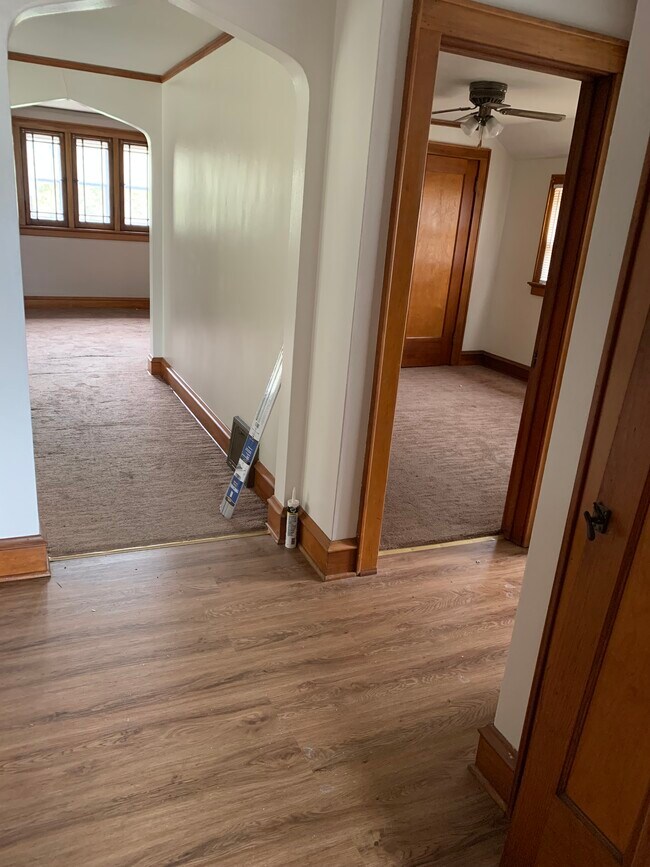 View from Foyer thru Dining to Living AND Bedroo - 2462 N 63rd St