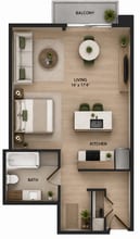 Interior Photo - Monroe Park Towers