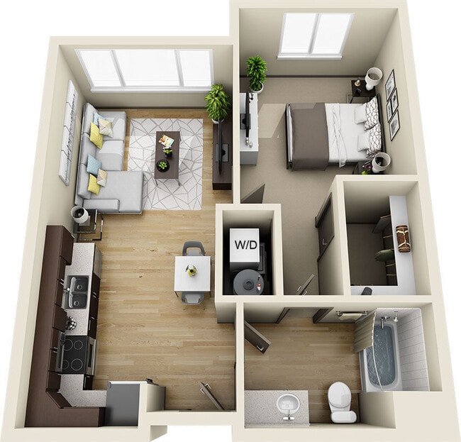 Interior Photo - Old Town Flats