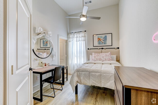 4BR, 4BA - 1,275SF - Bedroom - The Landing College Station