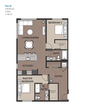 2 Bedroom Plan 2F