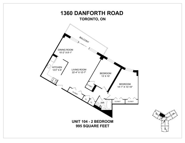 Floorplan - 1360 Danforth Road