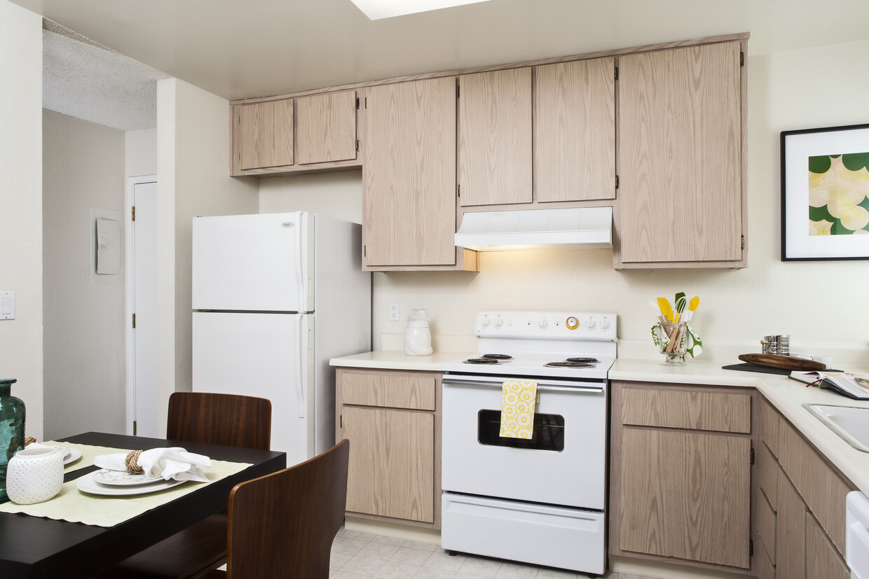 Two Bedroom Kitchen - eaves Pacifica