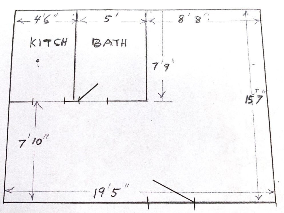 Floorplan - 2009 Wyoming Ave NW