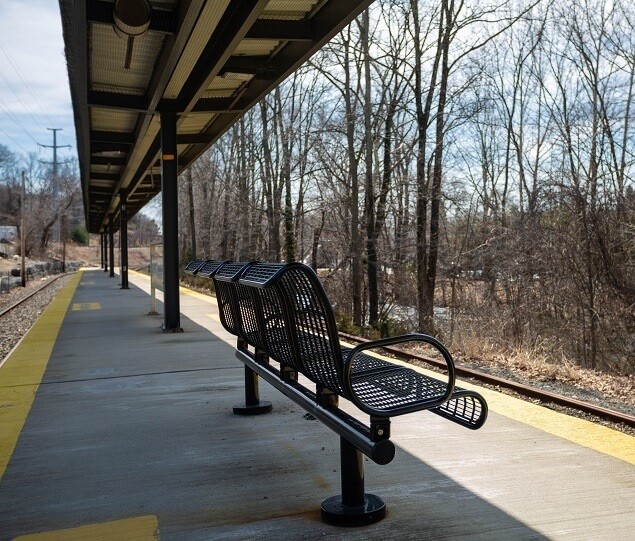 Wilton station is on the Metro-North Railroad’s New Haven line