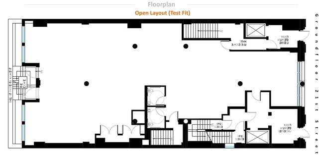 Probar diseño de venta al por menor abierto - 25 E 21st St