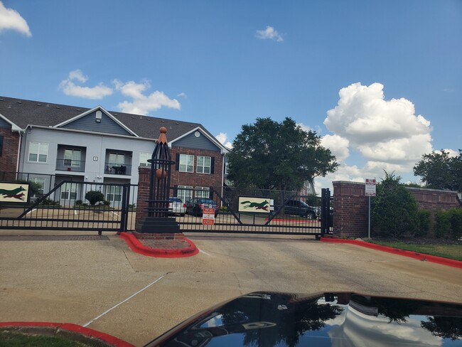 Main gated entrance - 801 Luther St W