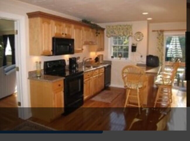 Granite and hardwood in kitchen - 103 Mount Lebanon St