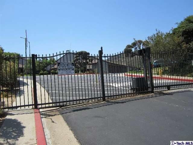 Main entrance gate - 8774 Wyngate St