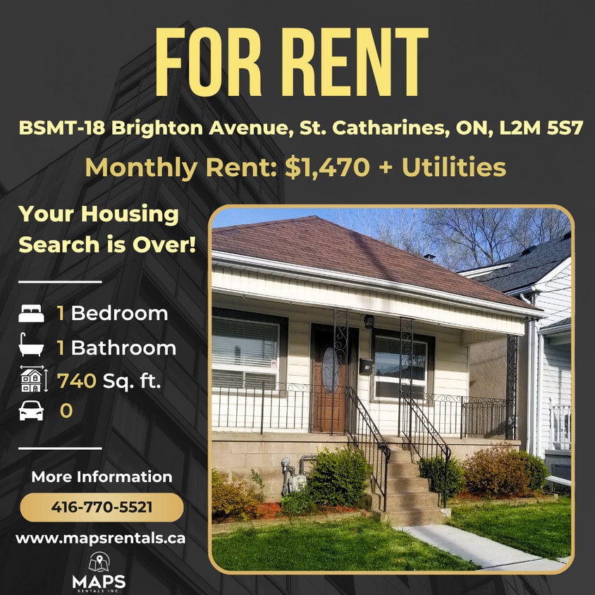 Primary Photo - Large Modern Basement Apartment (1 Bed, 1 ...