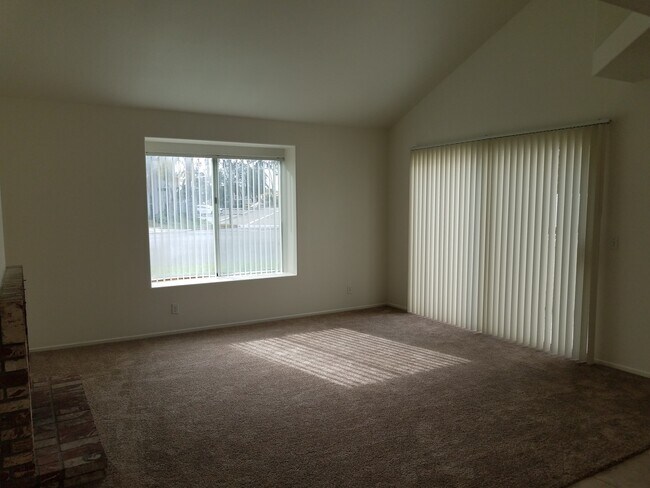 Private patio off living room slider - 17052 Sandra Lee Ln