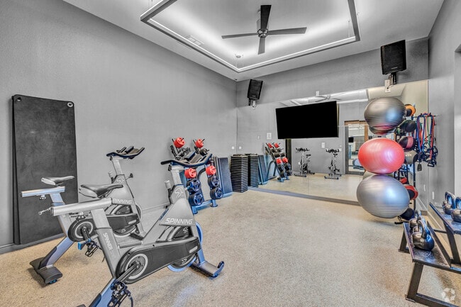 Spin and Yoga Room - Townhomes at Woodmill Creek