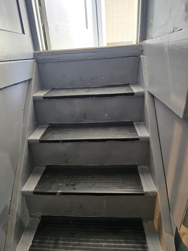 Basement steps - 1268 Stirling St