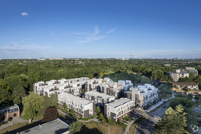 Aerial Photo - Towns on the Ravine