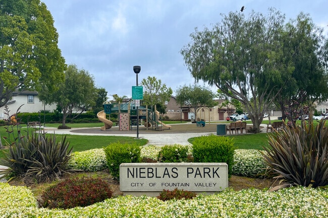 Park with Playgroundin Fountain Valley.