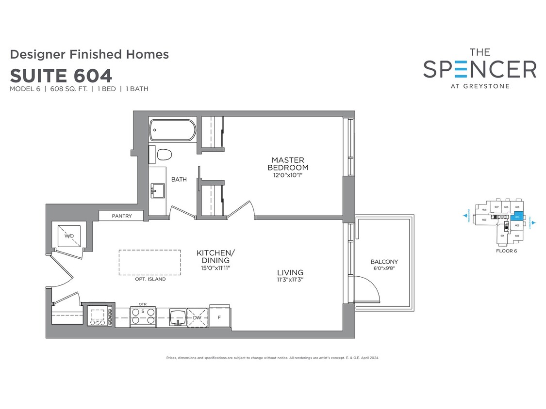 Primary Photo - Suite 604 - The Spencer At Greystone