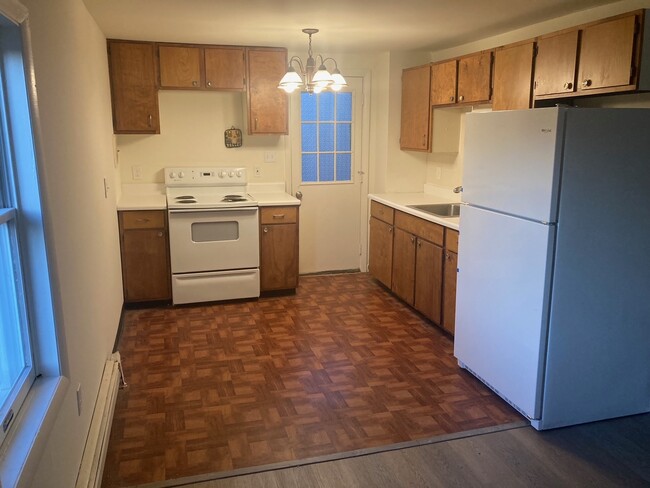 Kitchen with new refrigerqtor - 5 Kennedy Ave