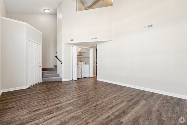 3BR, 2BA - 1,200SF - Living Room - Brushwood Apartments