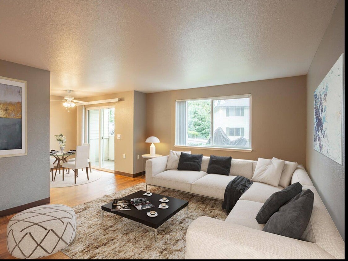 Sala de estar y comedor - Hampton Heights