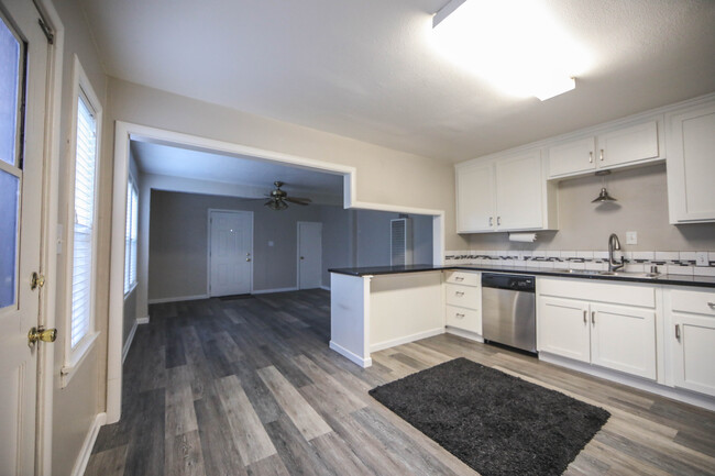 Kitchen and living area - 2612 F St