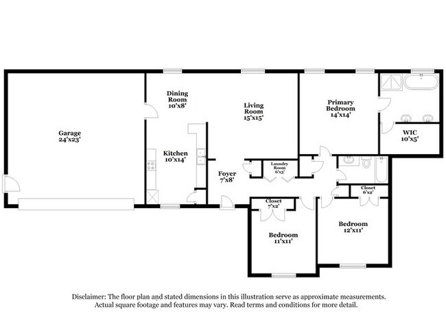 Foto del edificio - 100 LONG GRASS DR, SMITHFIELD, NC 27577