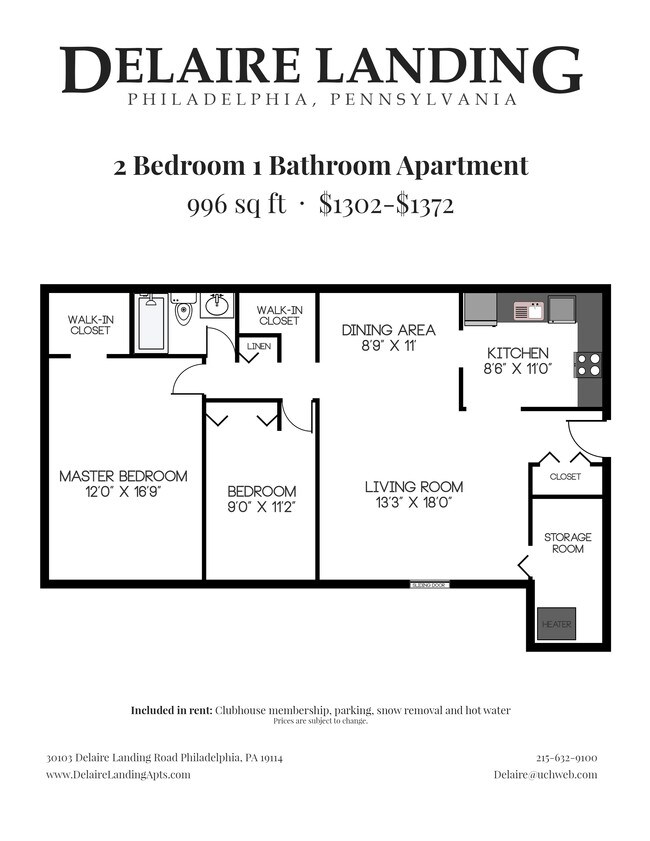 The Apartments At Delaire Landing Apartments Philadelphia, PA