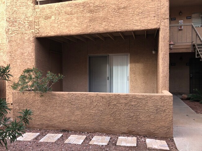 Exterior of unit, private porch - 2625 E Indian School Rd