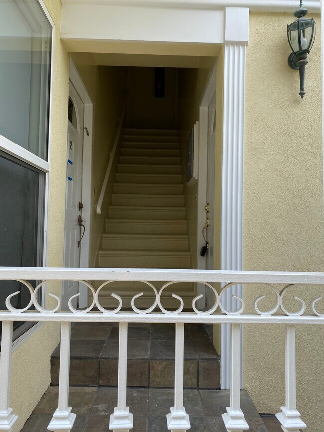 Stairs leading to unit - 844 12th St