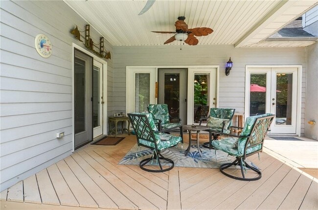 Covered Deck - 223 Windsong Ln SW House