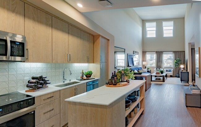 Modern Open Kitchen and Bright Living Room - Marlowe Palomar Heights