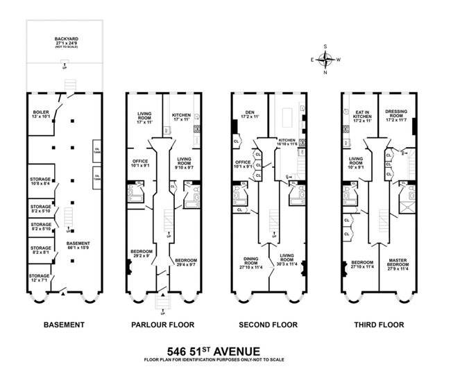 Plano de planta - 546 51st Ave