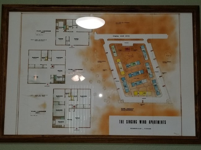 Map of Singing Wind - 2105 Singing Wind Dr