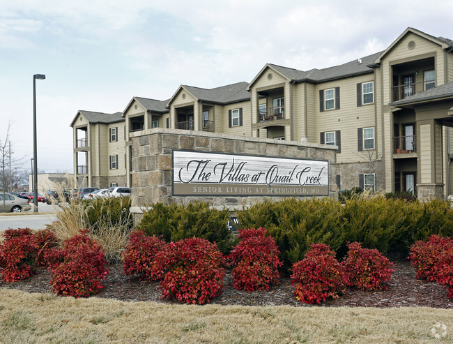 Letrero tipo monumento - Villas at Quail Creek Apartments