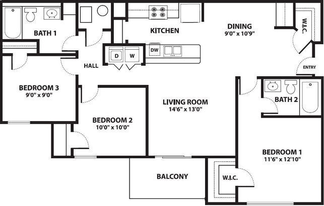 Floorplan - Reserve at Fox River