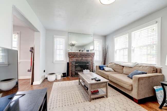 Living Room with wood - 4901 7th St N