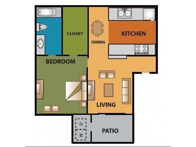 Interior Photo - Indian Springs Apartments