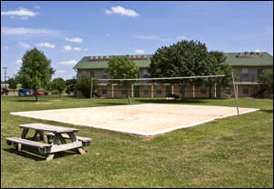 Cancha de vóleibol - Village Square Apartments