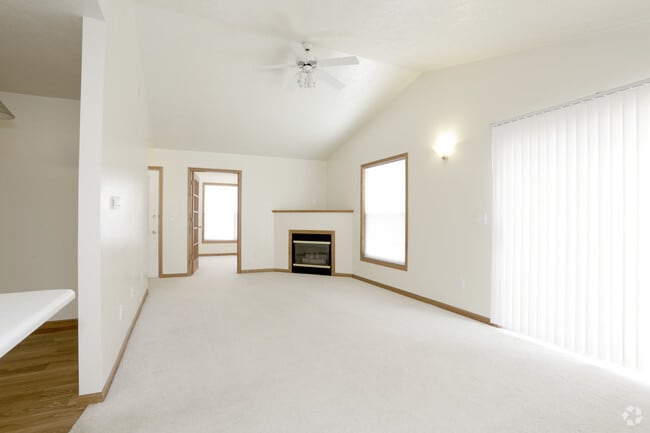 2 Bedroom 1 Bath - Living Room - Creekside