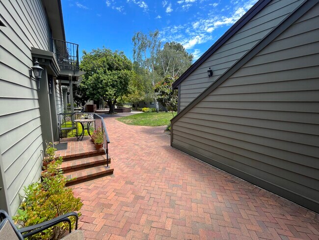 Hidden grassy courtyard. - 37 Ashford Ave