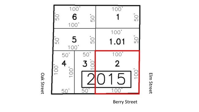 Tax Map - Single Lot - 2 Buildings - Dover NJ - 4 Residential Incomes